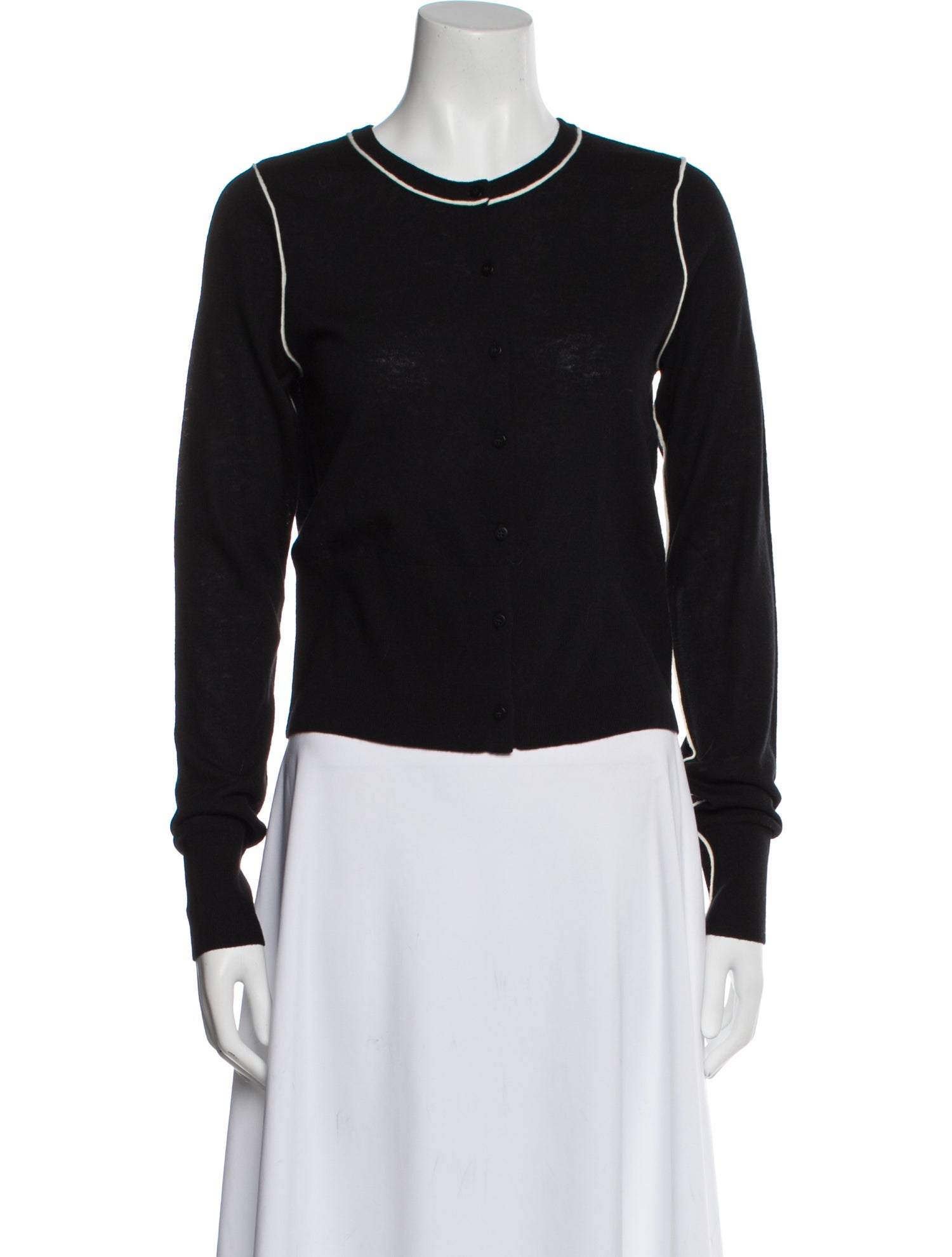 St. Agni Merino Wool Crew Neck Top