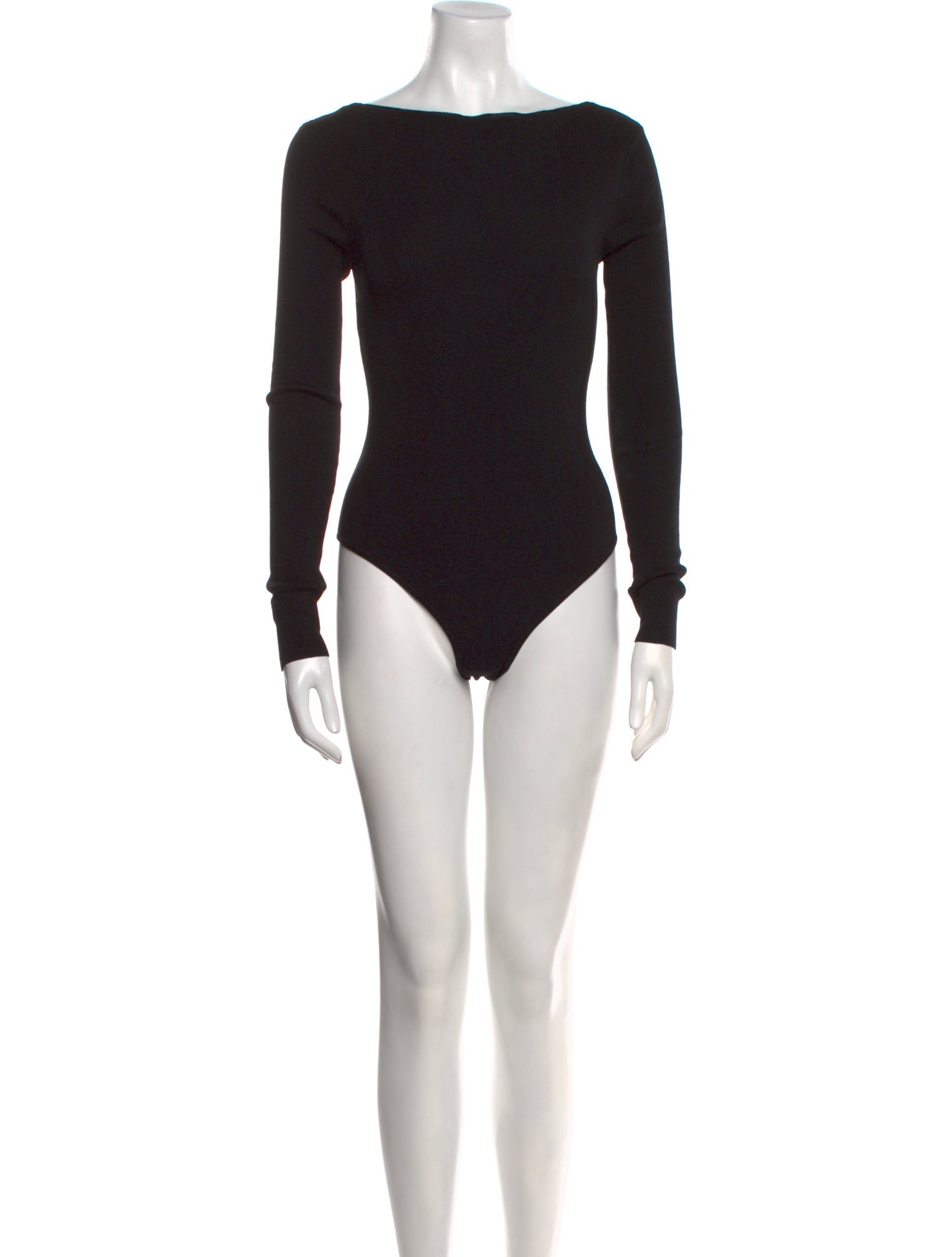 St. Agni Bateau Neckline Long Sleeve Bodysuit