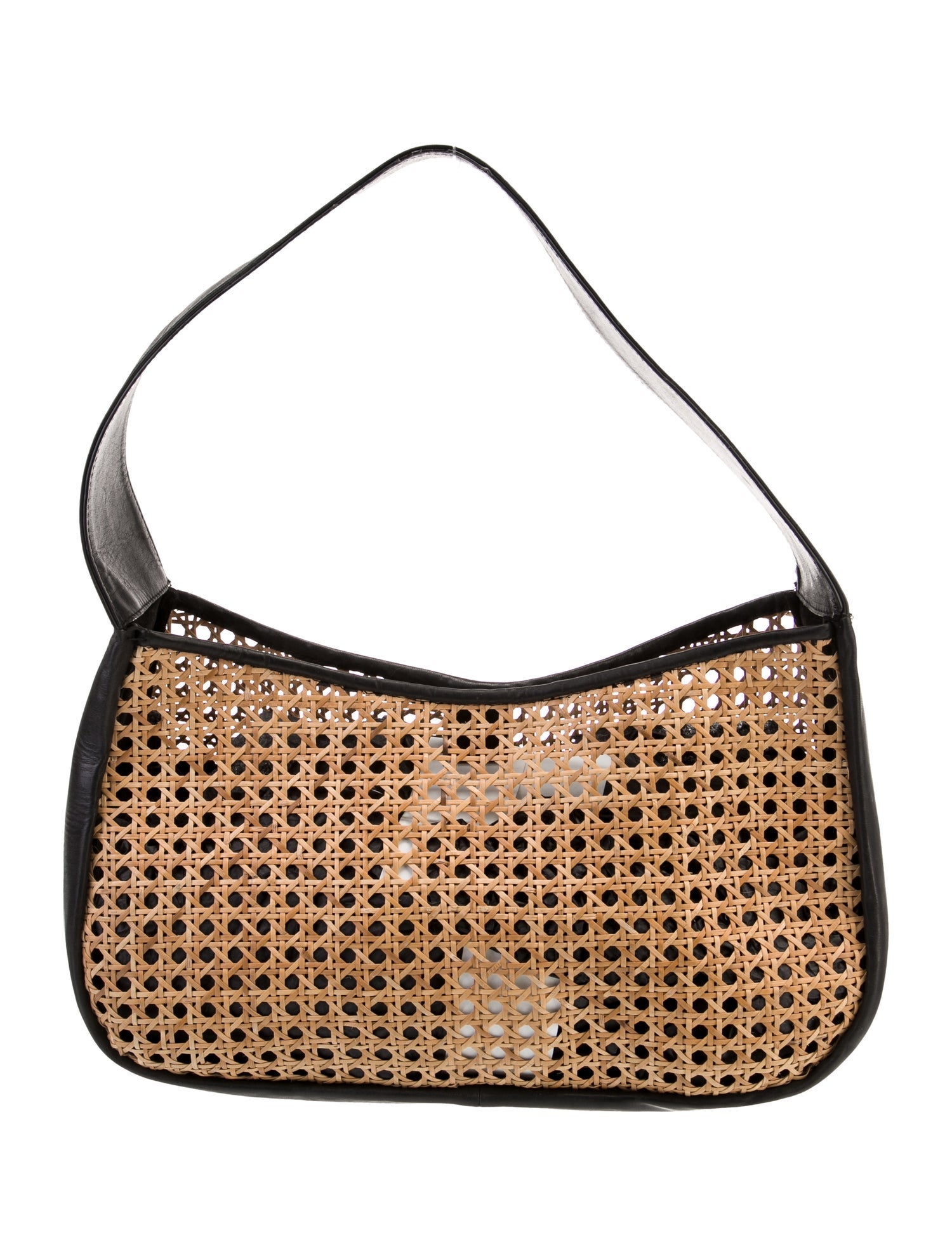 St. Agni Raffia Shoulder Bag