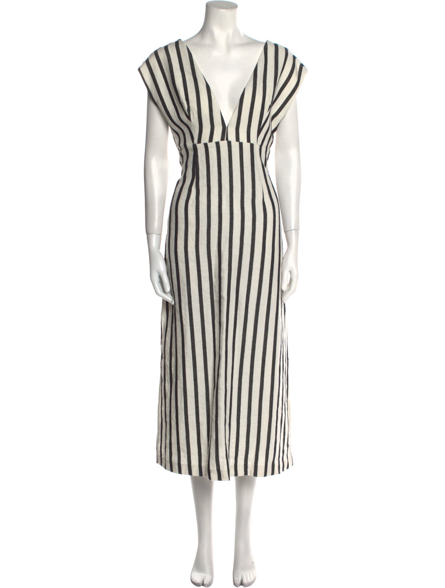 St. Agni Linen Long Dress