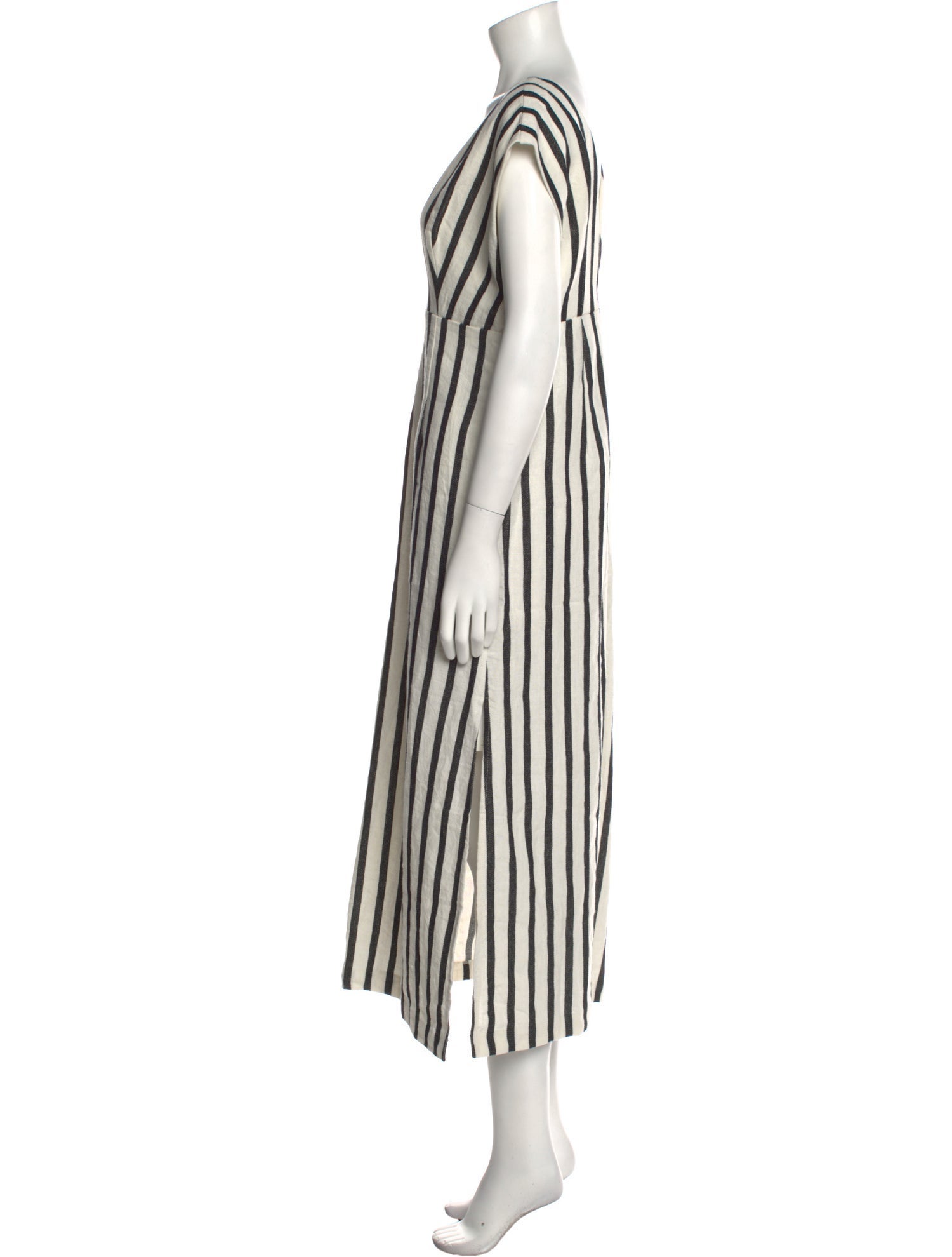 St. Agni Linen Long Dress