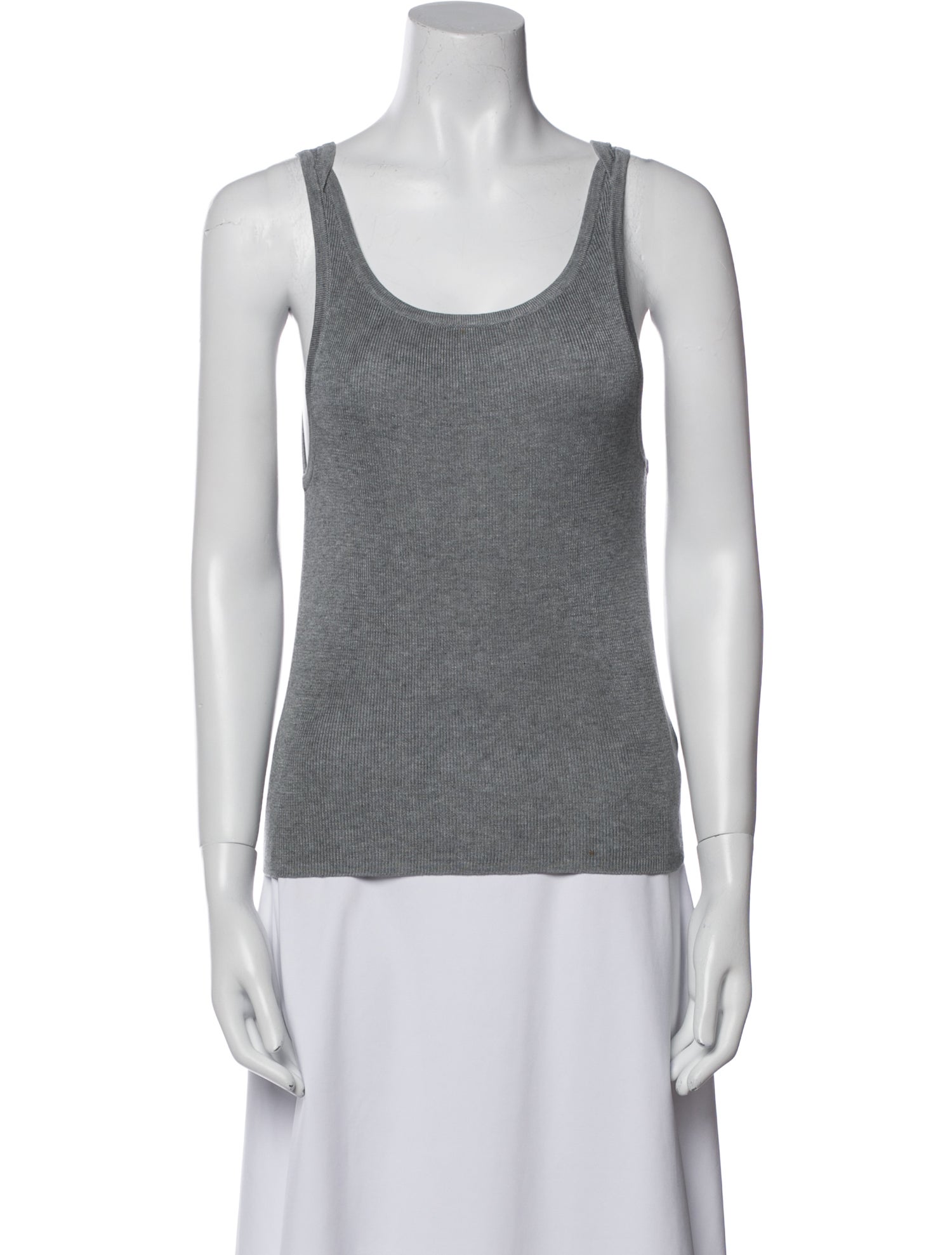 St. Agni Scoop Neck Sleeveless Top