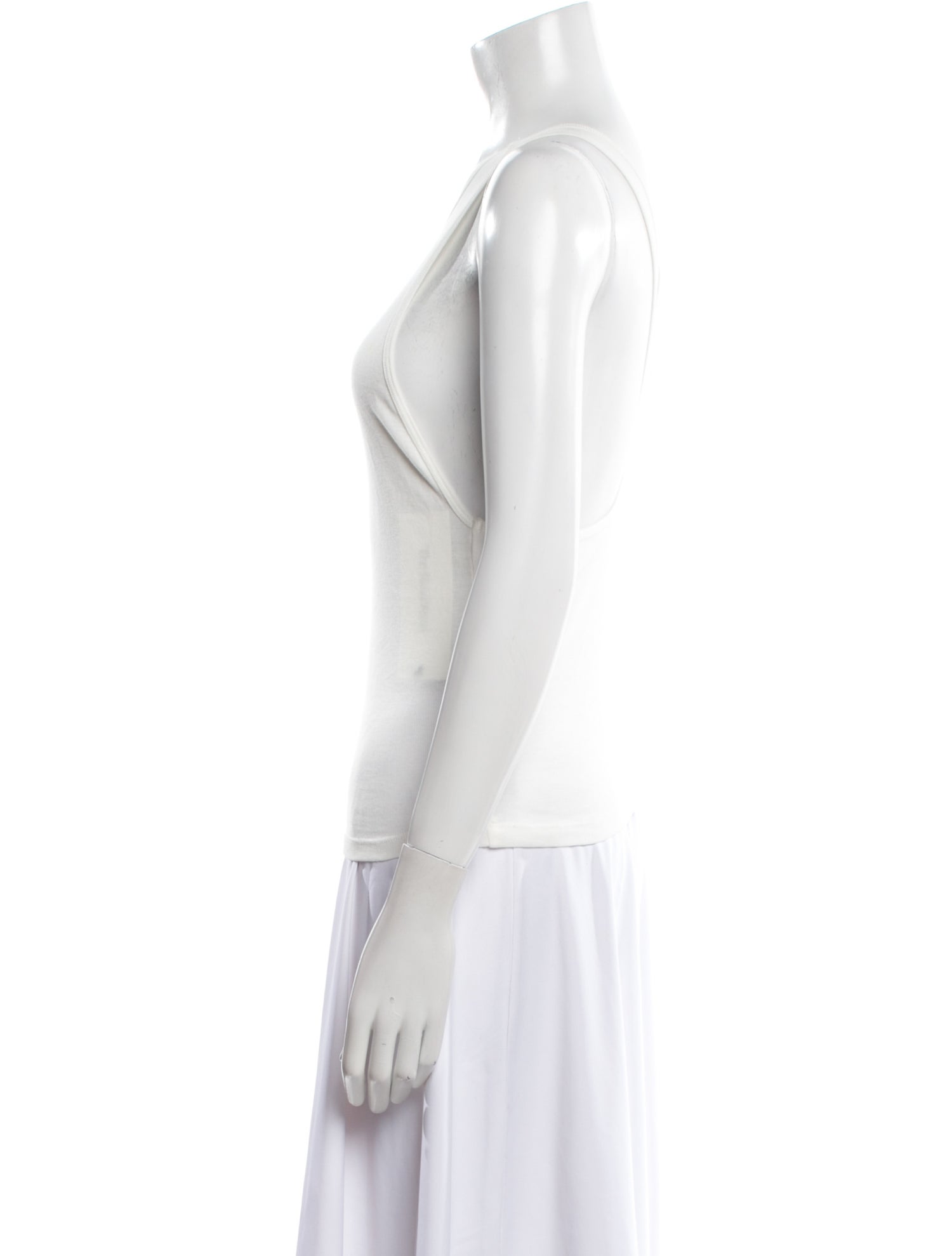 St. Agni Scoop Neck Sleeveless Top