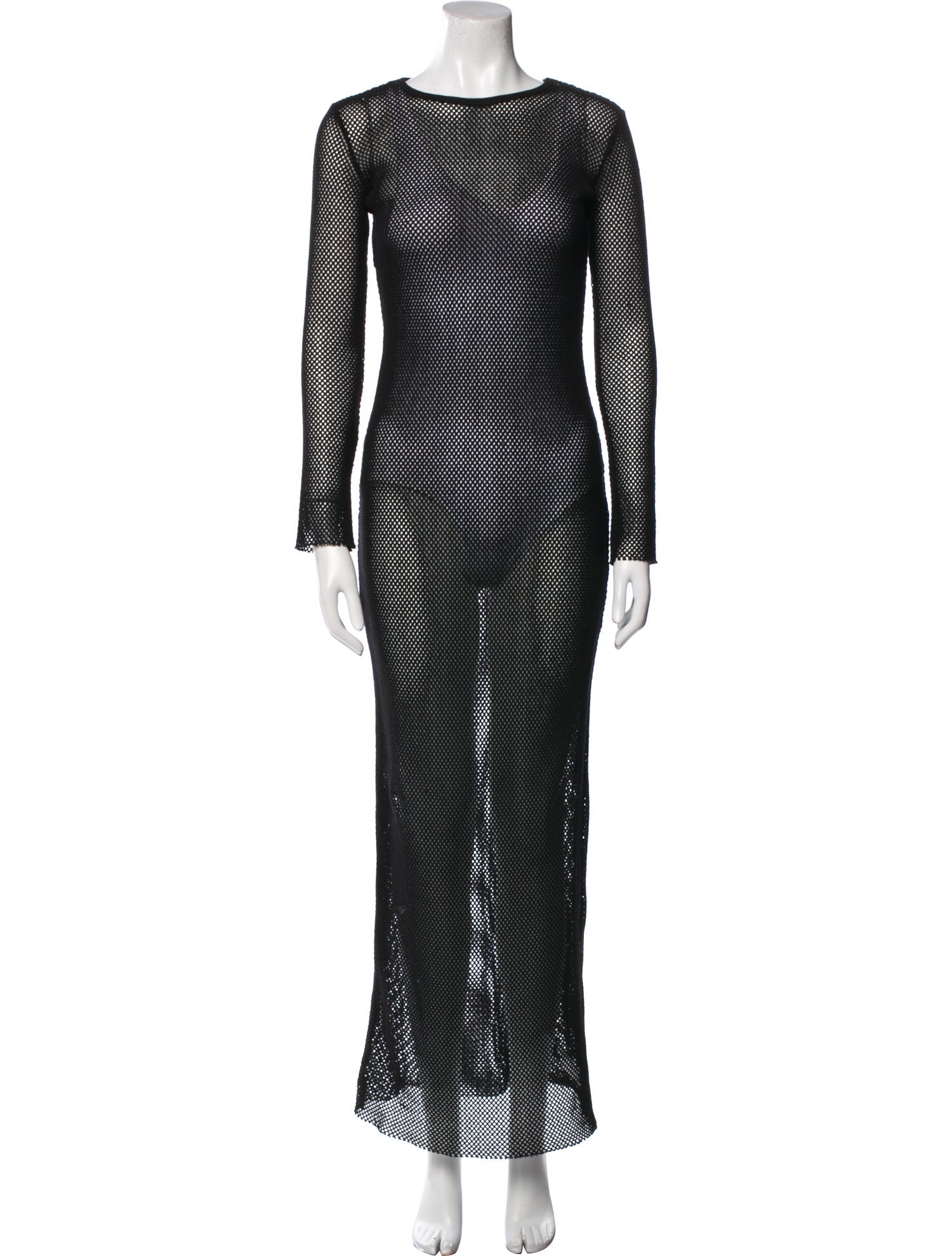 St. Agni Bateau Neckline Long Dress