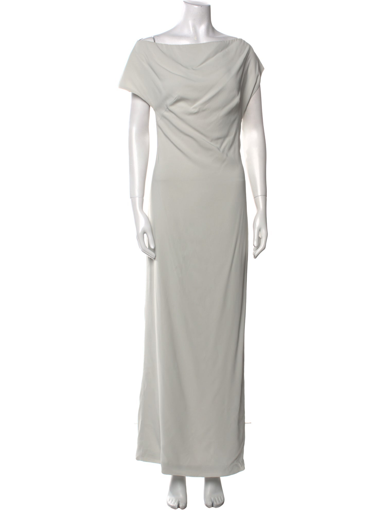 St. Agni Cowl Neck Long Dress