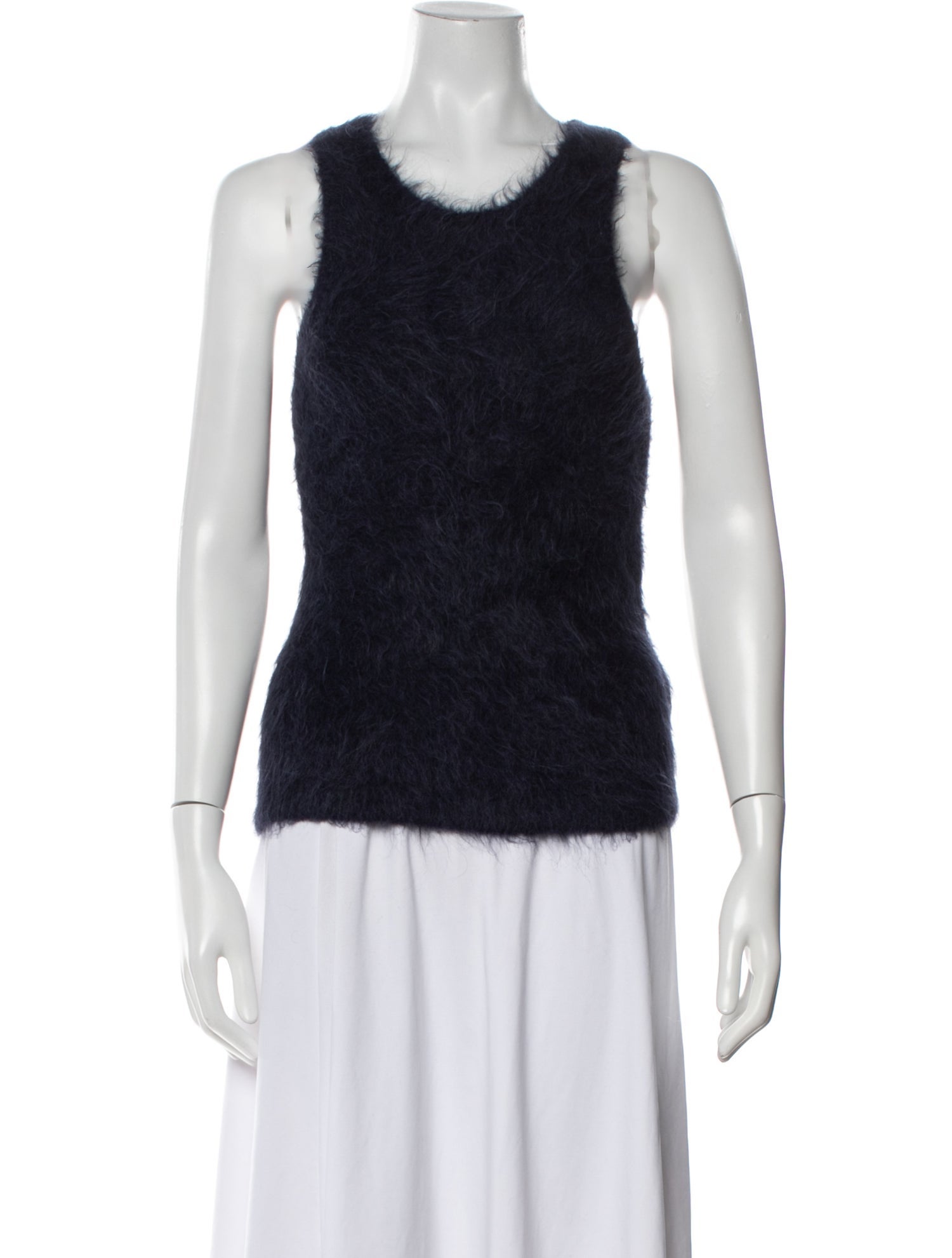 St. Agni Alpaca Scoop Neck Top