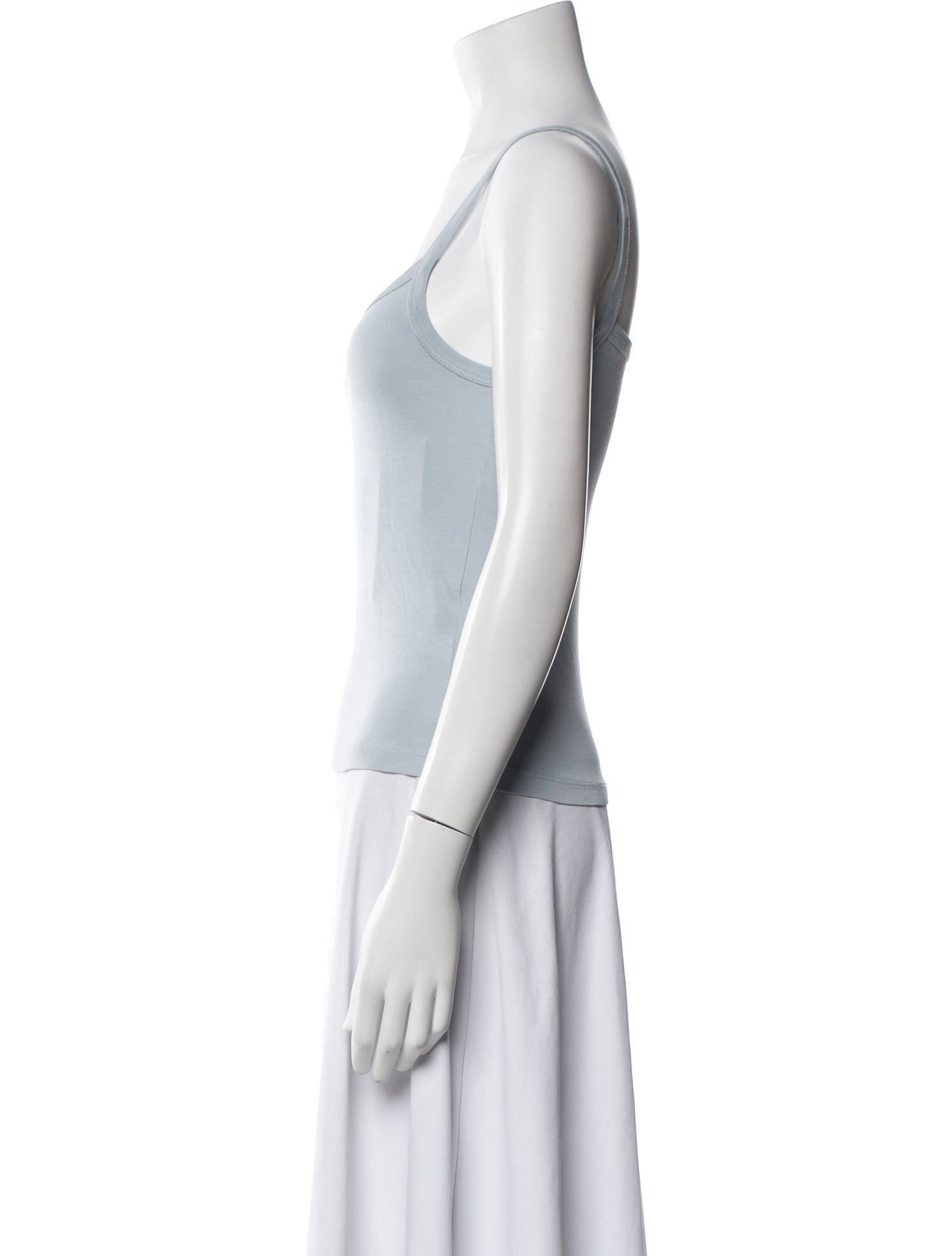 St. Agni Square Neckline Sleeveless Top