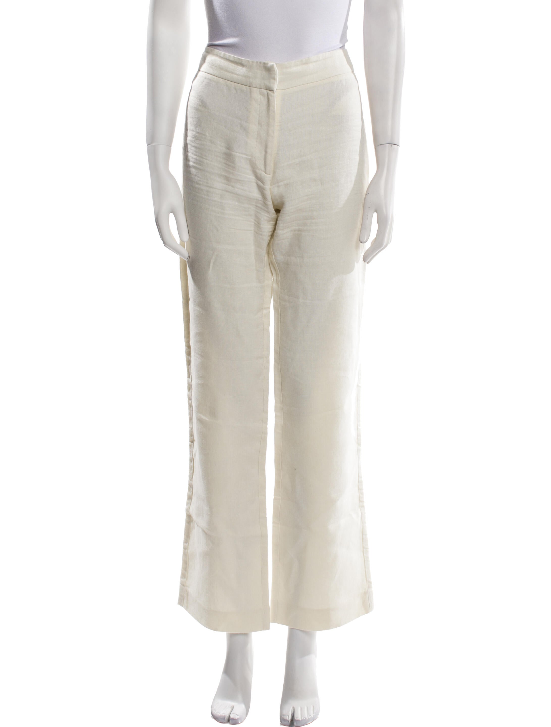 St. Agni Linen Wide Leg Pants