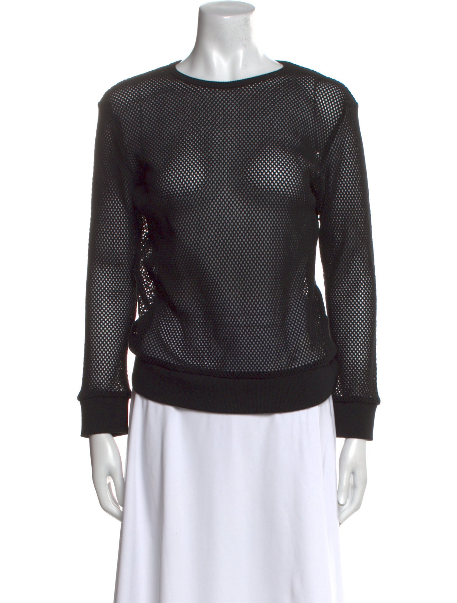 St. Agni Crew Neck Long Sleeve Top