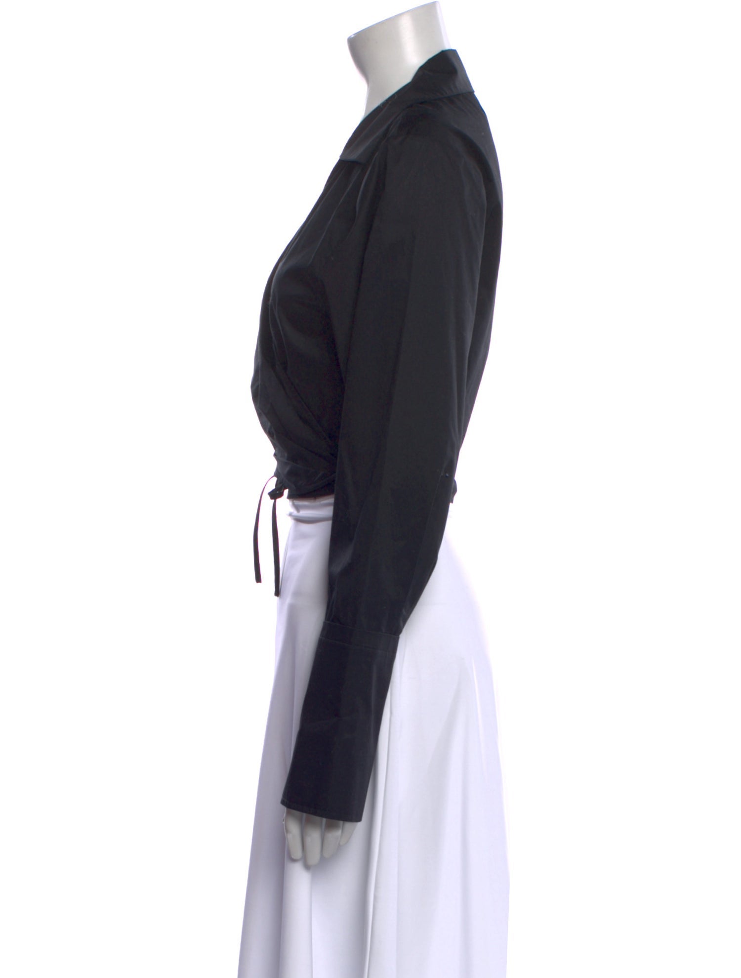 St. Agni Long Sleeve Crop Top