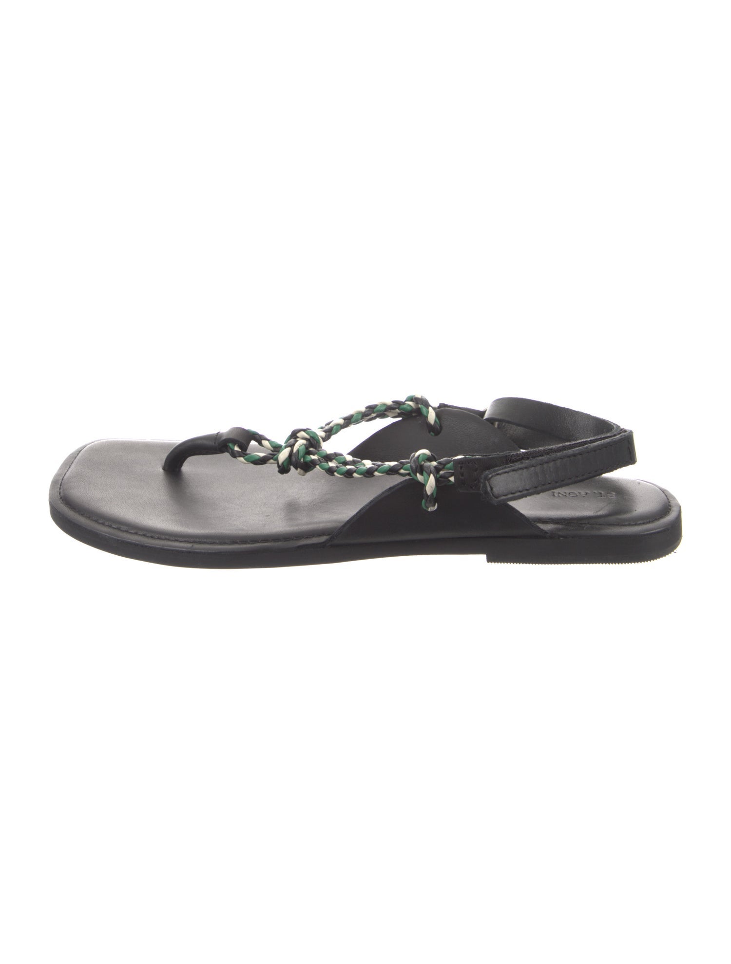St. Agni Leather Sandals