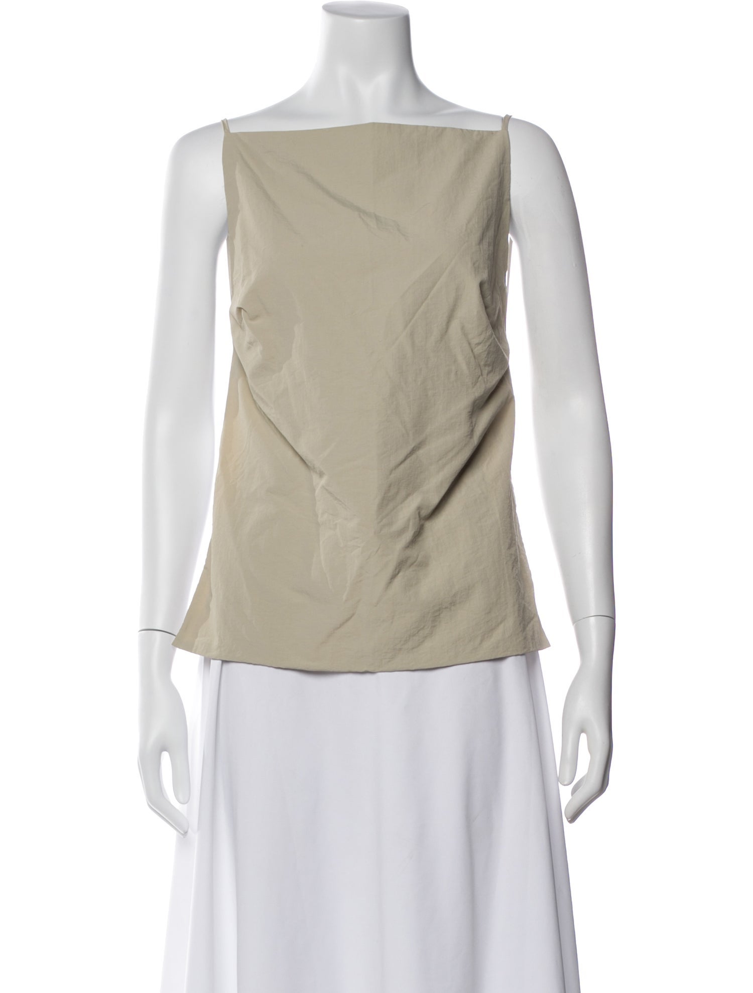 St. Agni Square Neckline Sleeveless Top