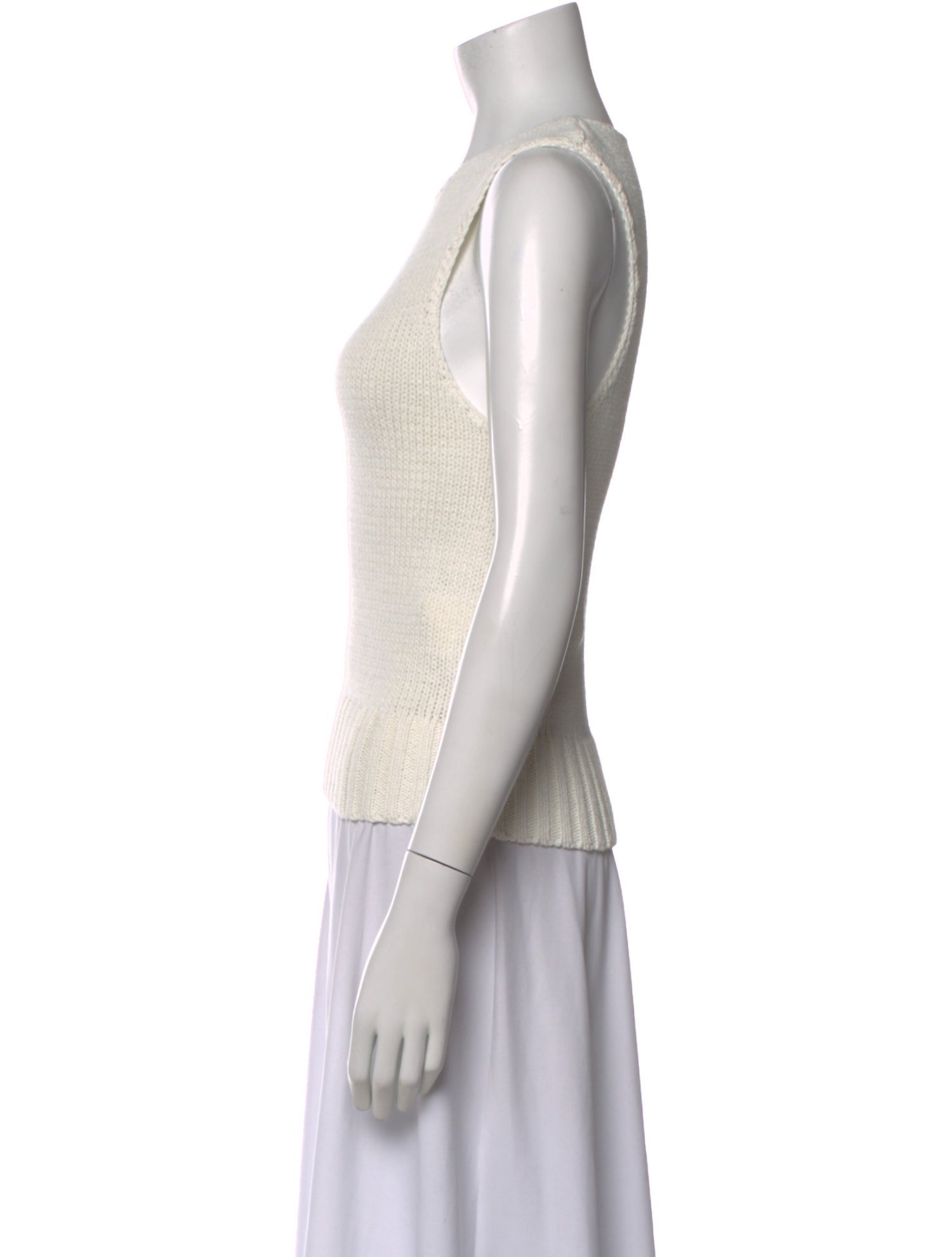 St. Agni Crew Neck Sleeveless Top