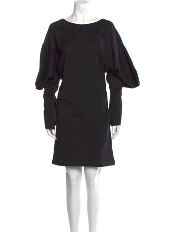 Setchu Dresses Bateau Neckline Knee-Length Dress S