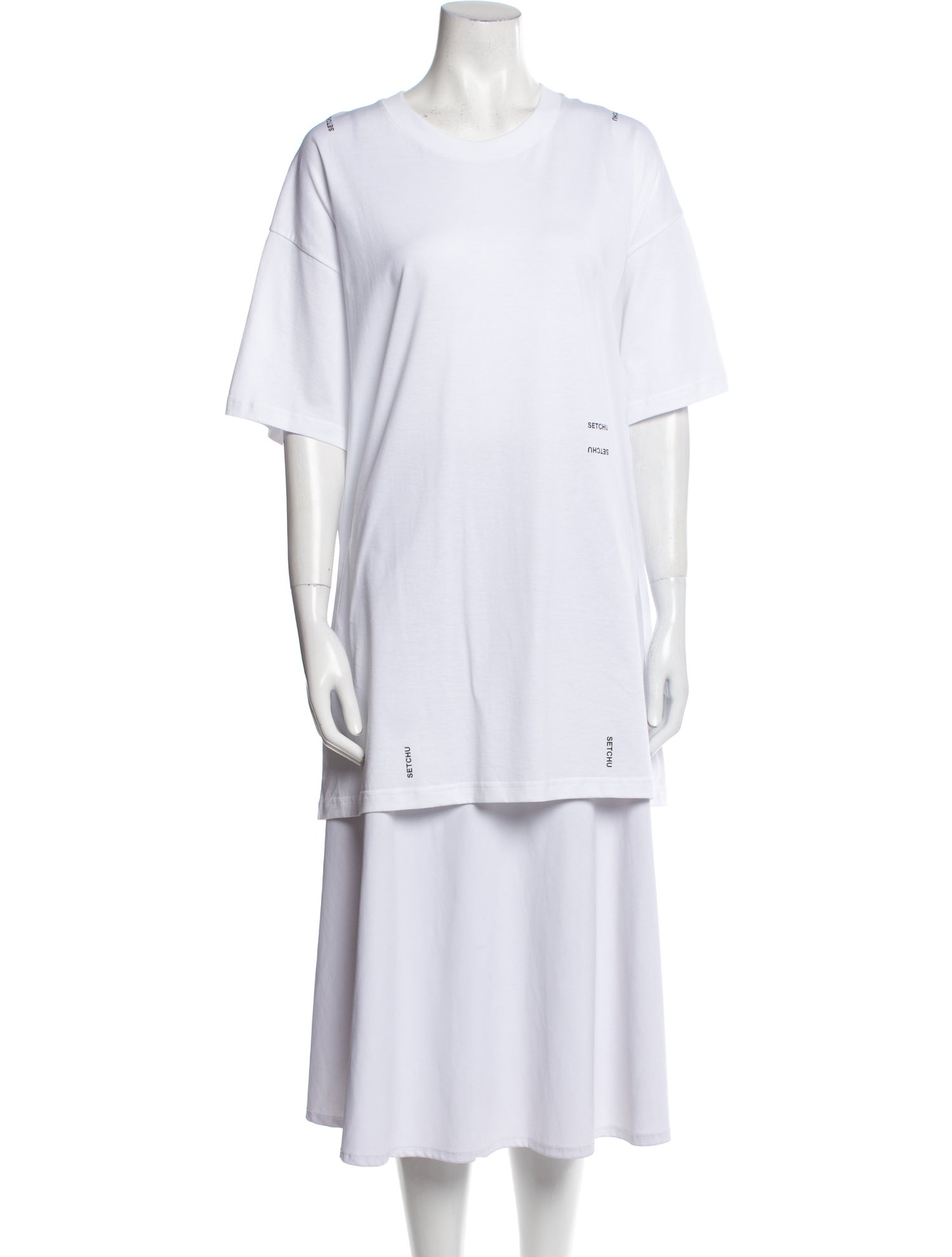 Setchu Crew Neck Short Sleeve Tunic w/ Tags