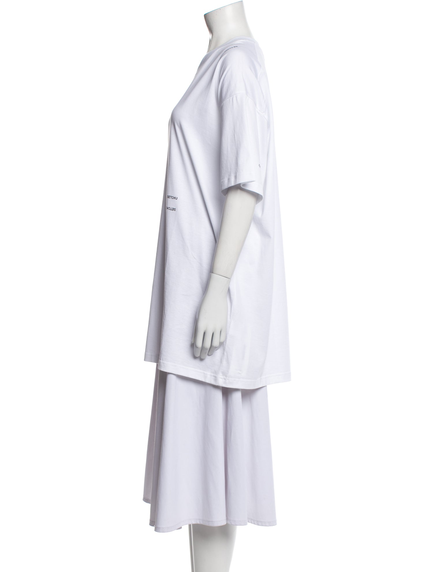 Setchu Crew Neck Short Sleeve Tunic w/ Tags