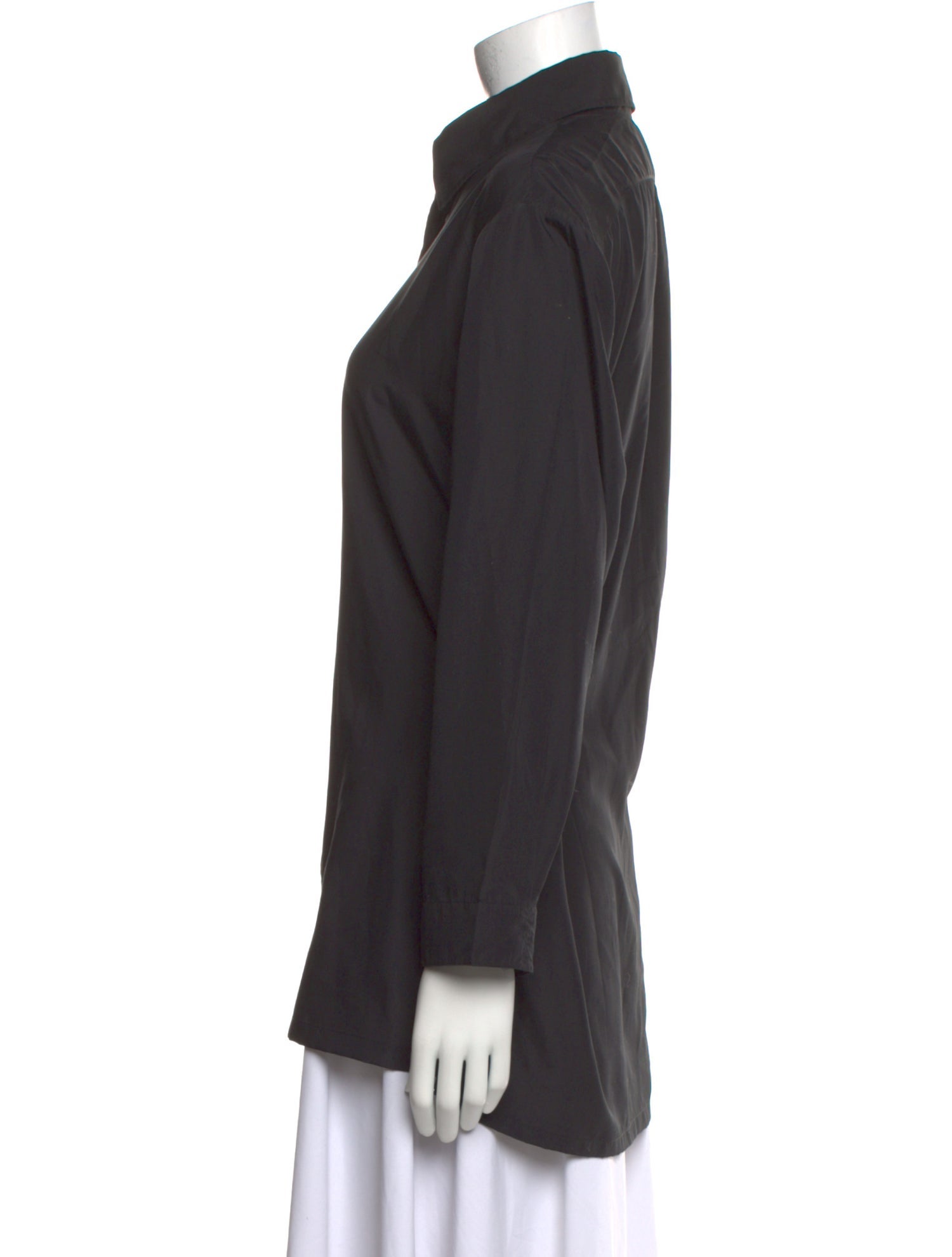 Setchu Long Sleeve Button-Up Top