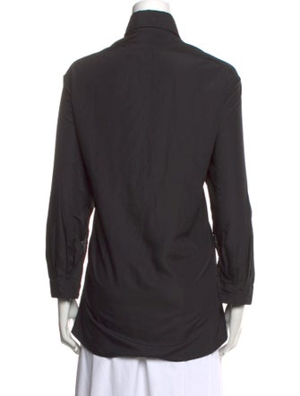 Setchu Long Sleeve Button-Up Top