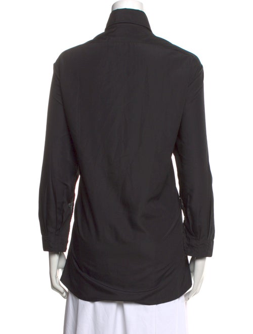 Setchu Long Sleeve Button-Up Top