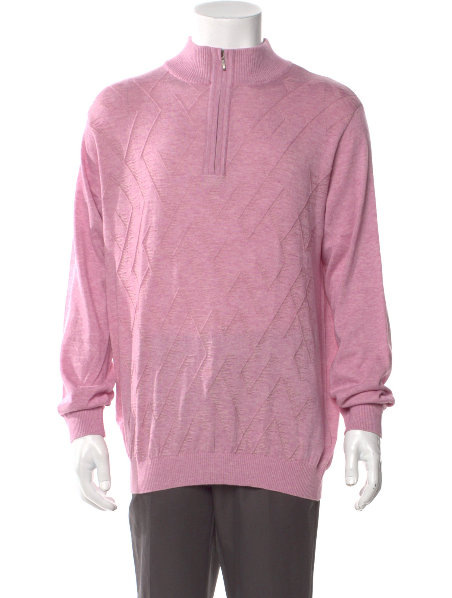 St. Croix Mock Neck Long Sleeve Pullover w/ Tags