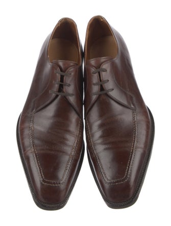 Stefano Bemer Leather Derby Shoes