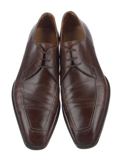 Stefano Bemer Leather Derby Shoes