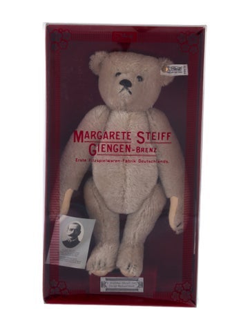 Steiff Figures Vintage Replica 1902 Bear Plush