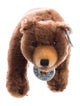 Steiff Club Edition 2001 Grumpy Brown Bear Plush
