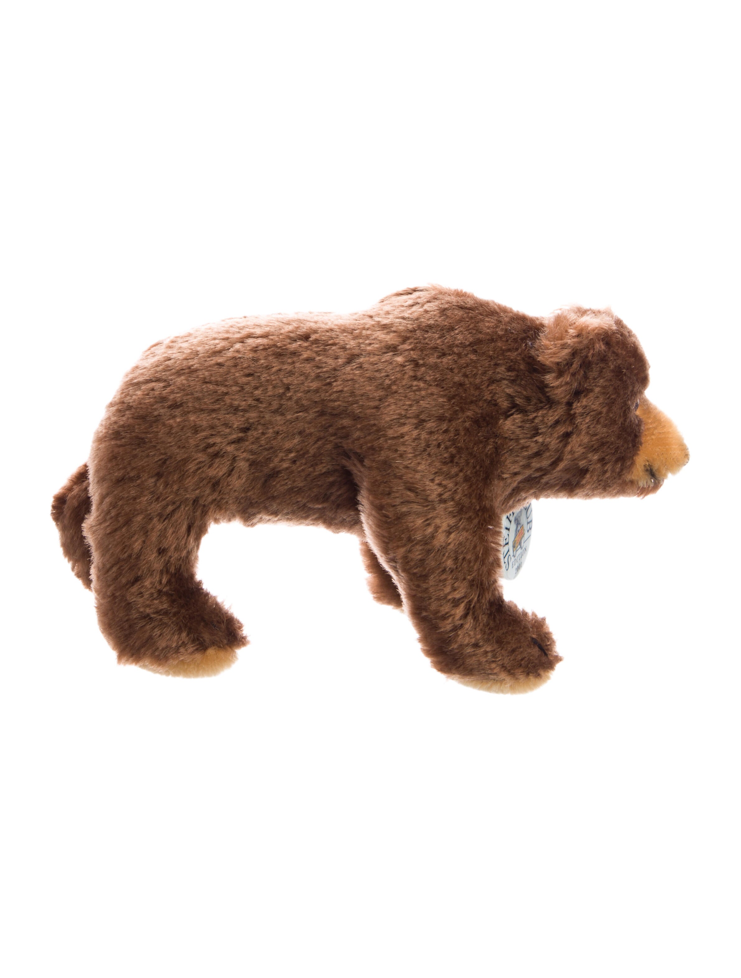 Steiff Club Edition 2001 Grumpy Brown Bear Plush