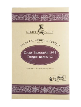 Steiff Club 1996 Dicky Teddy Bear Plush