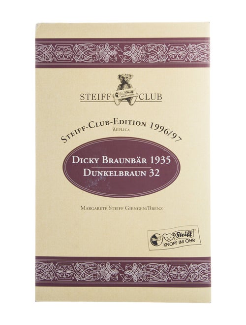 Steiff Club 1996 Dicky Teddy Bear Plush
