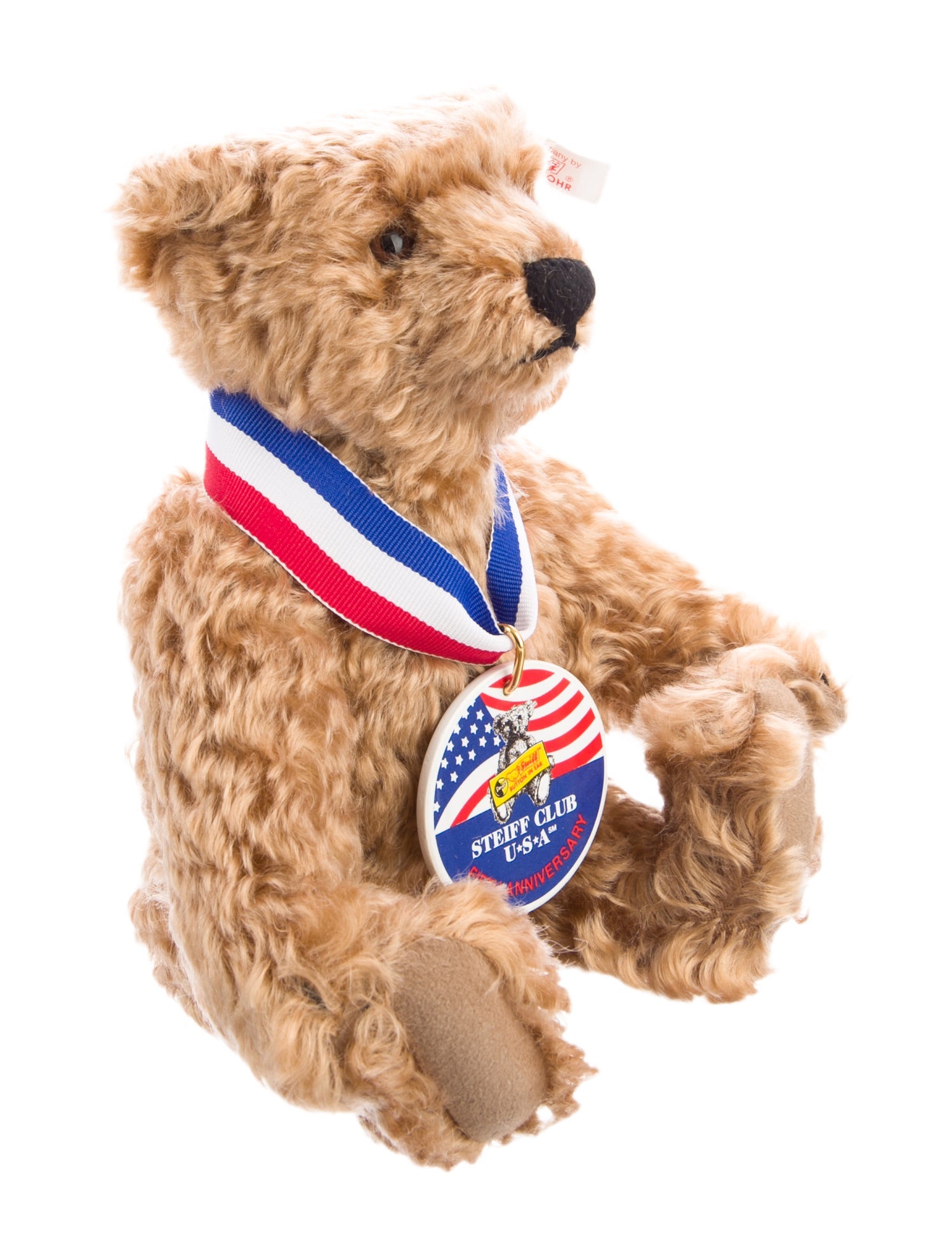 Steiff Club USA 5th Anniversary Commemorative Limited Edition Sammi Plush Bear w/ Tags