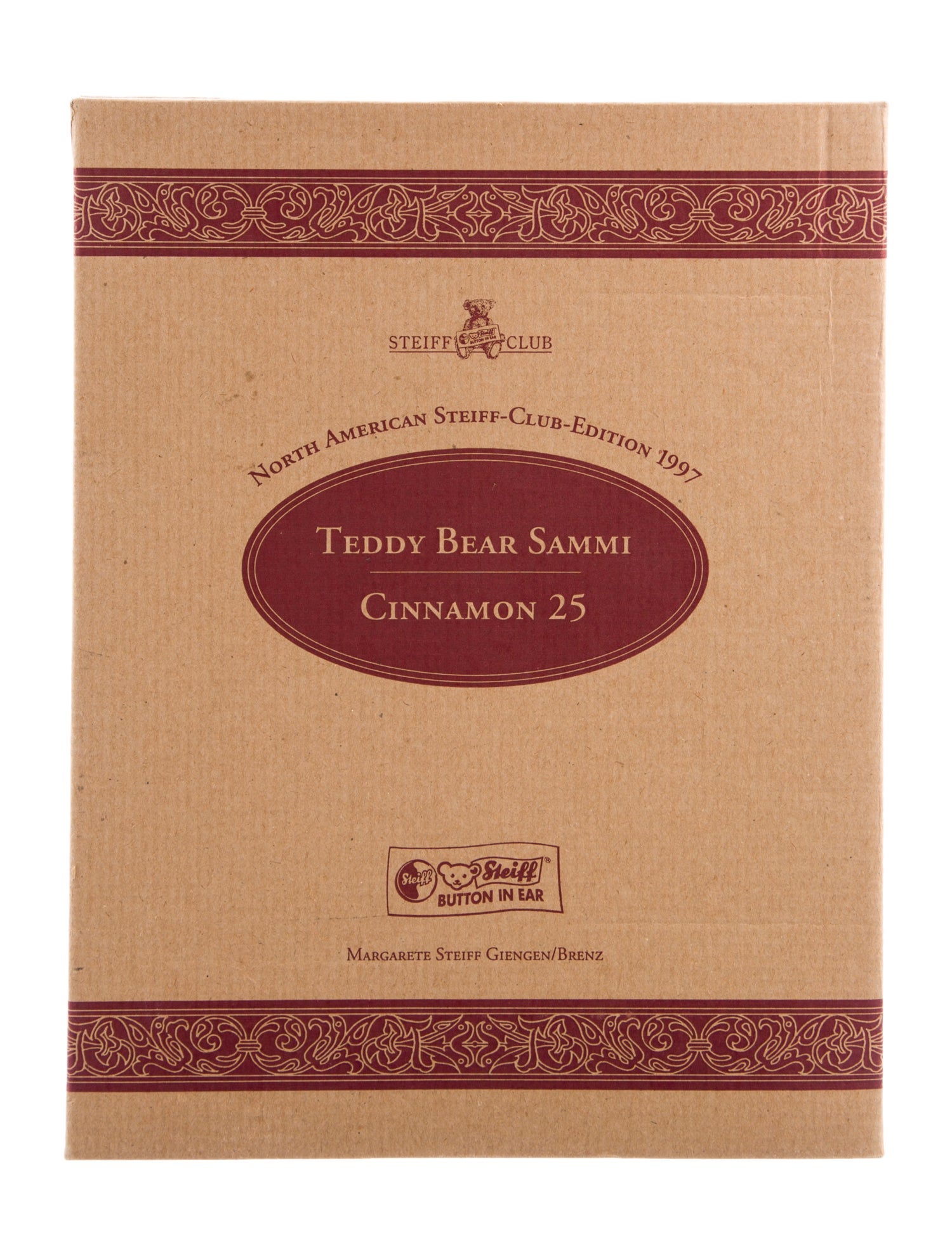 Steiff Club Sammi Bear Plush