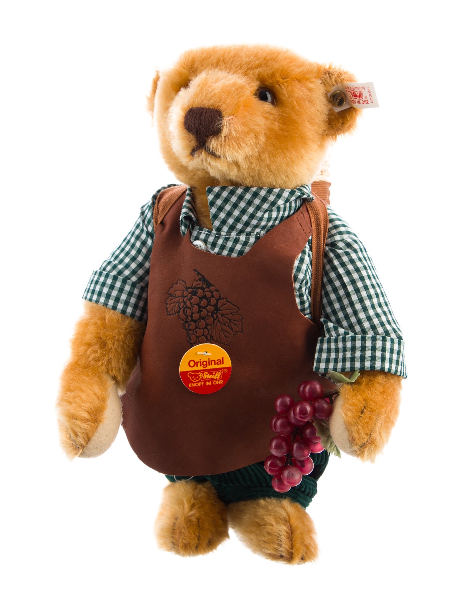 Steiff 1997 Steiff Winegrower Growler Bear