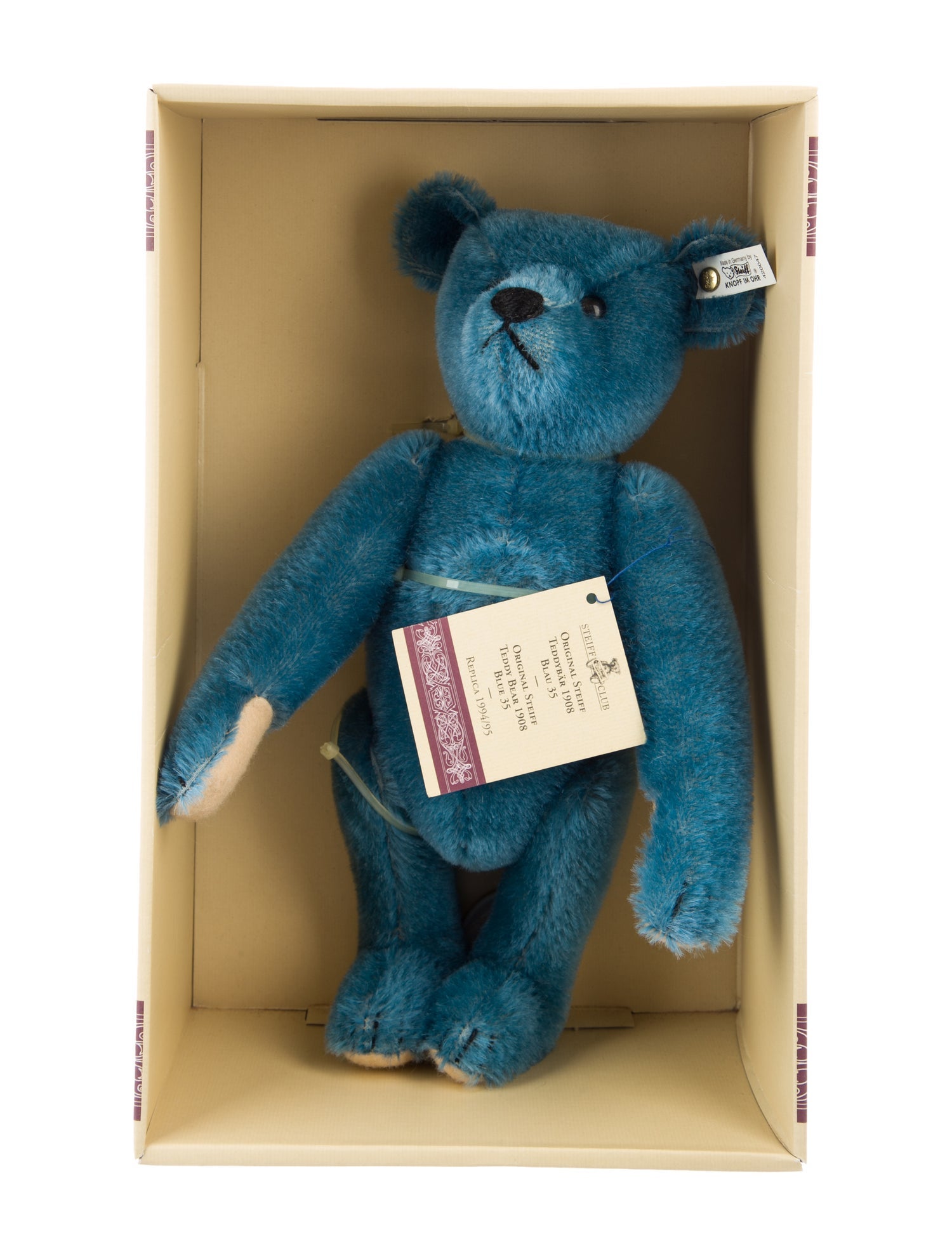 Steiff Club 1908 Teddy Bear Plush