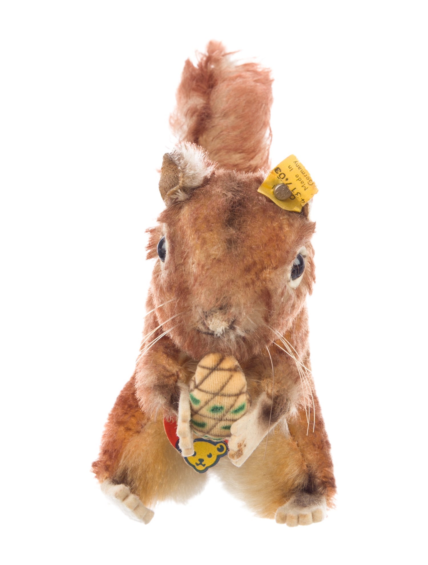 Steiff Wool-Blend Squirrel Plush