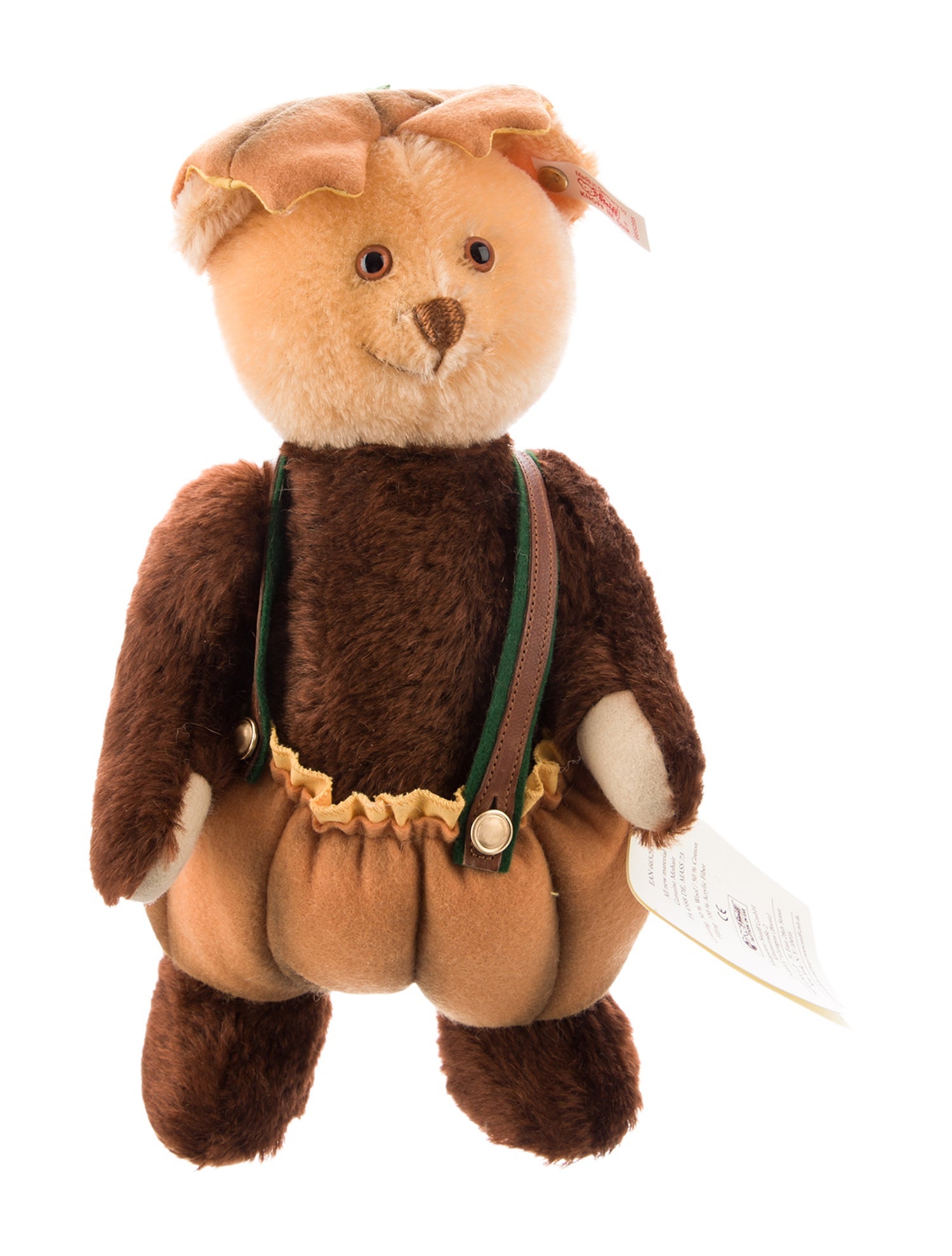 Steiff Limited Edition Pumpkin Patch Teddy Bear Plush