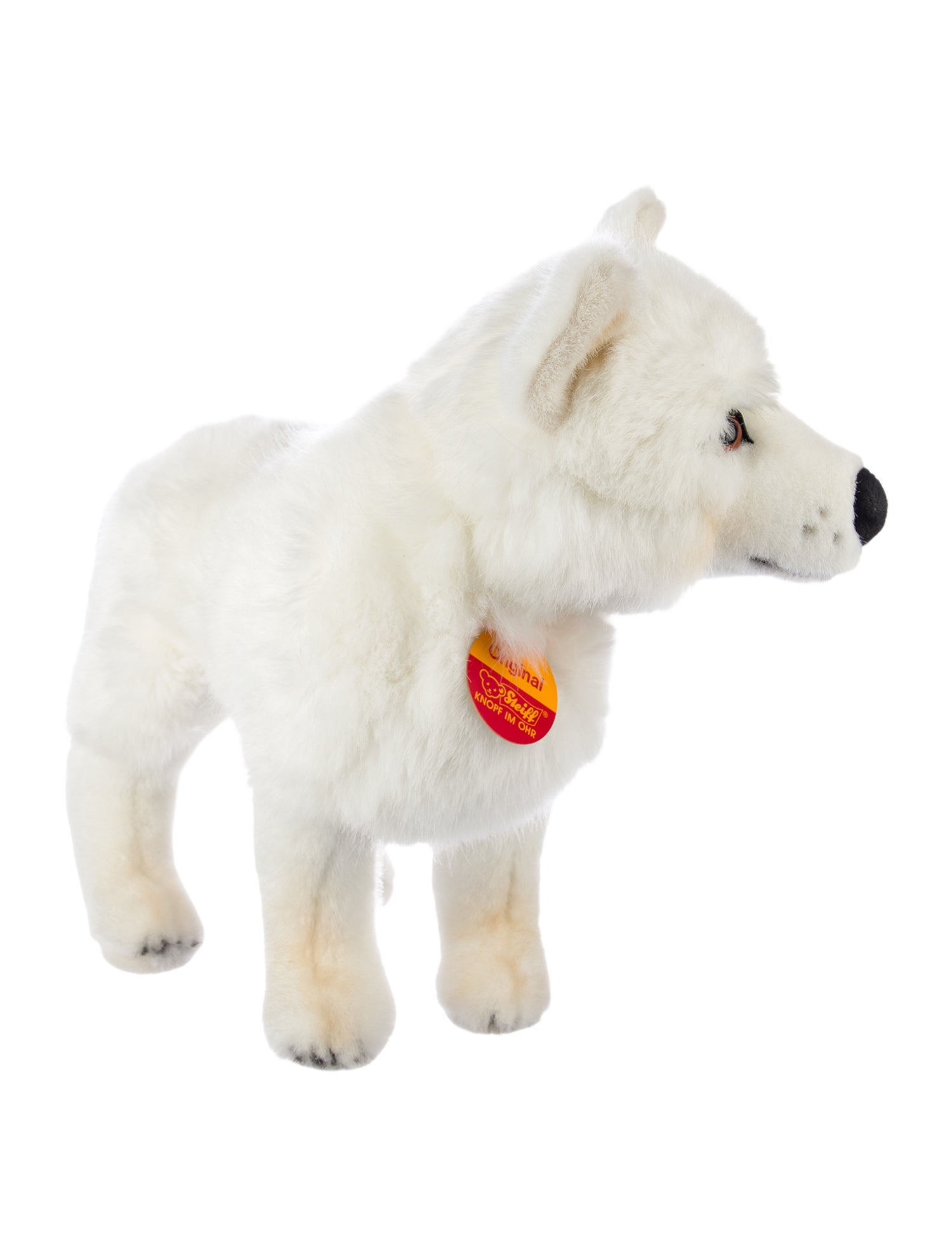 Steiff White Wolf