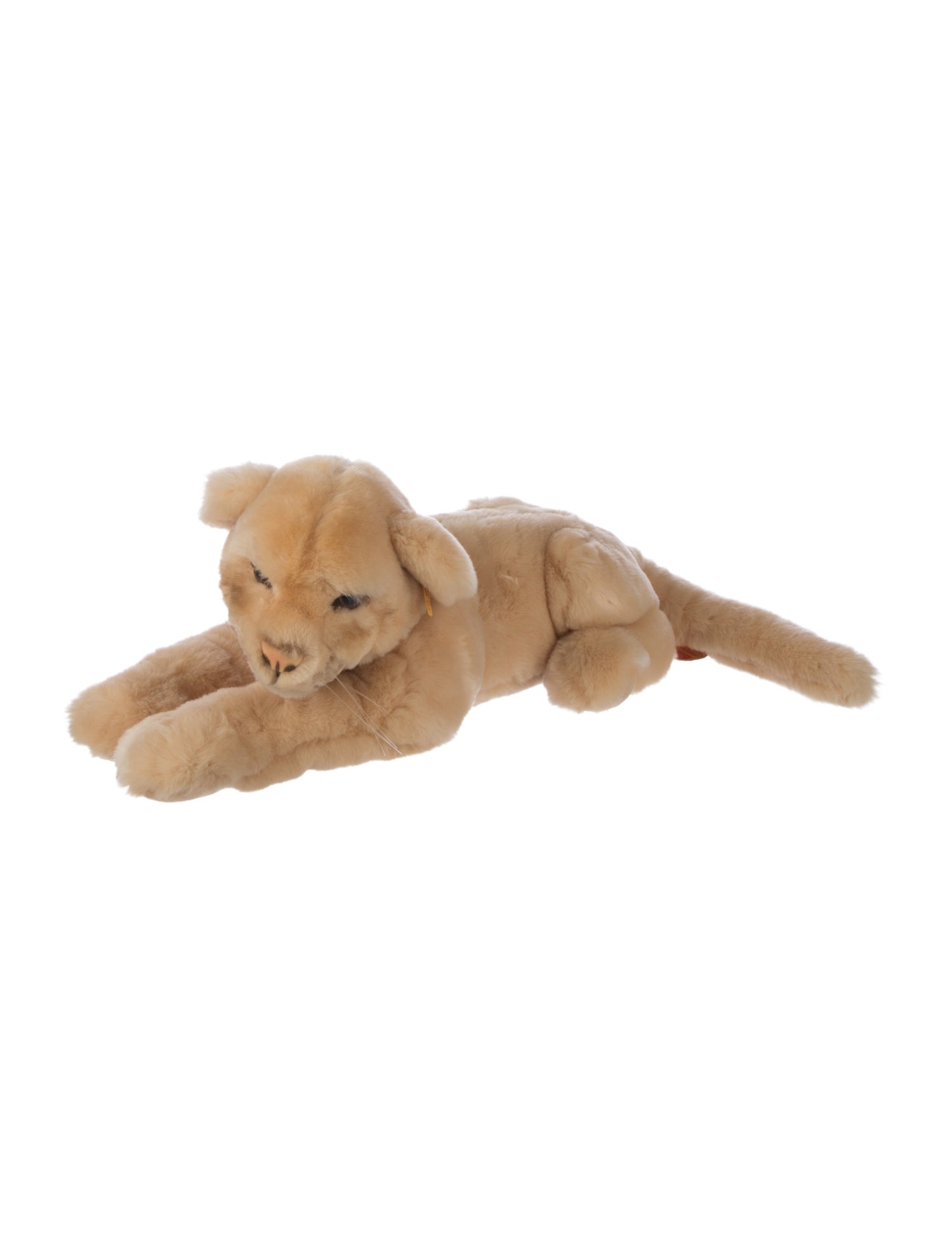 Steiff Lion Lying Solid Plush
