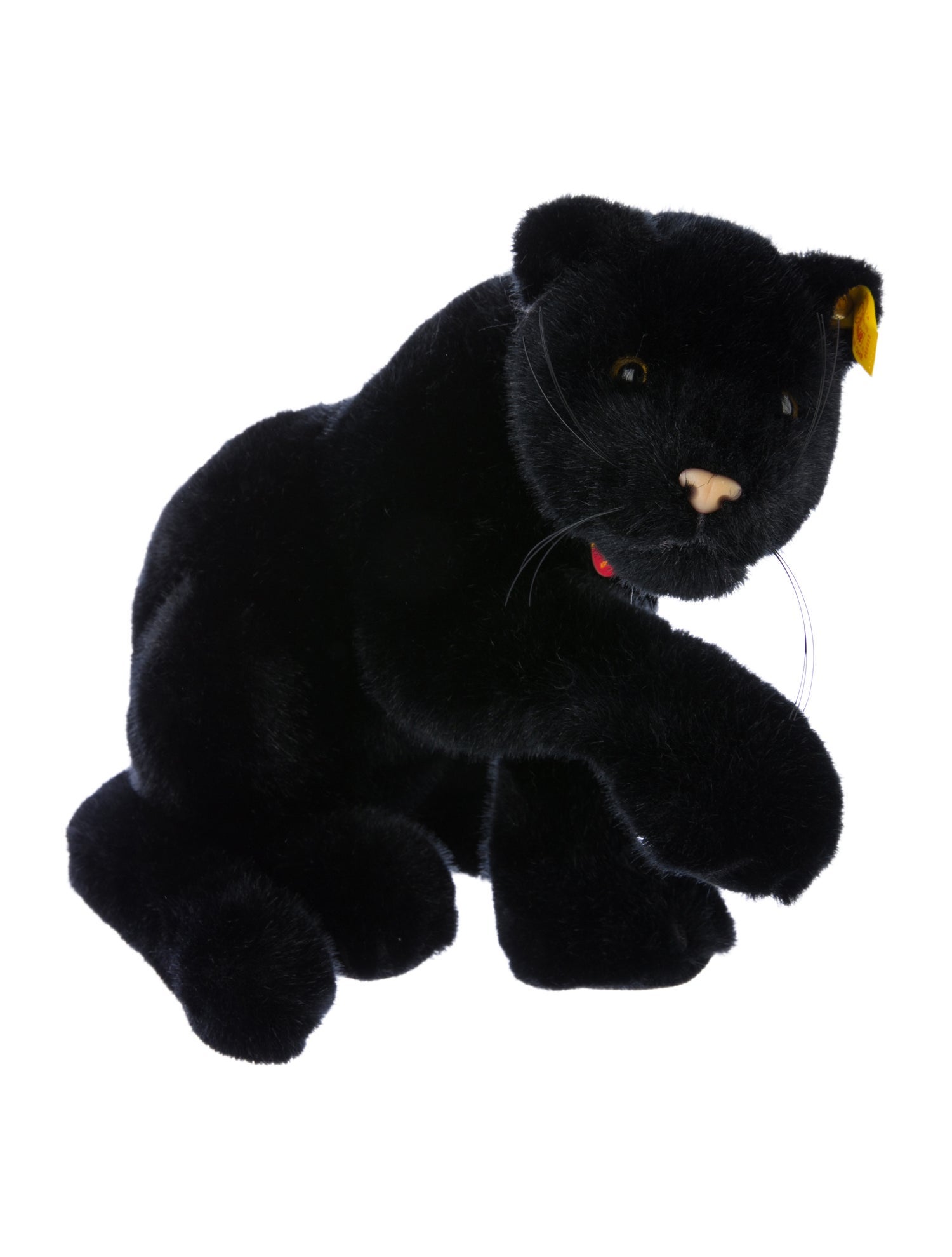 Steiff Oko Black Panther Plush Figurine