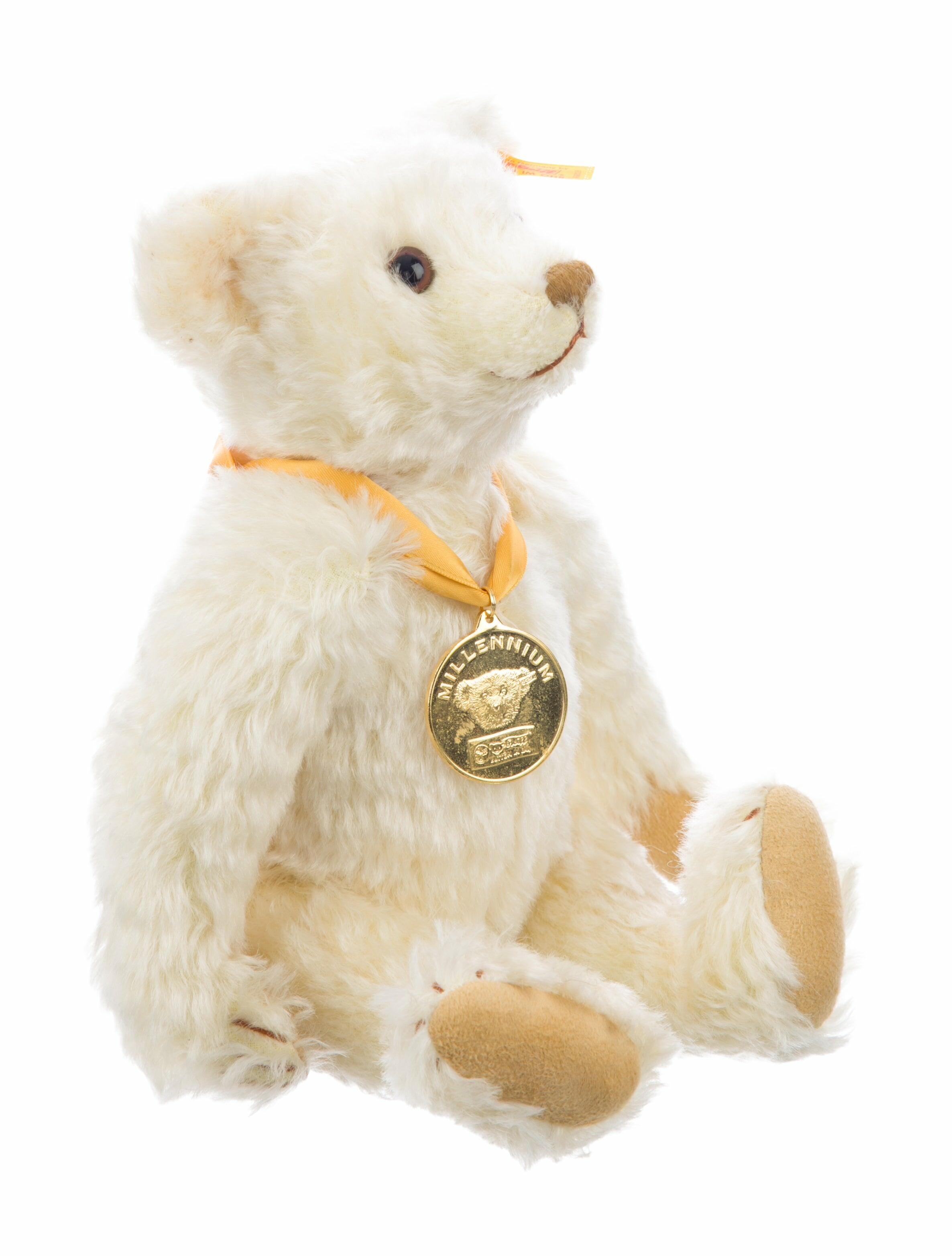 Steiff Wool-Blend Millenium Teddy Bear Plush