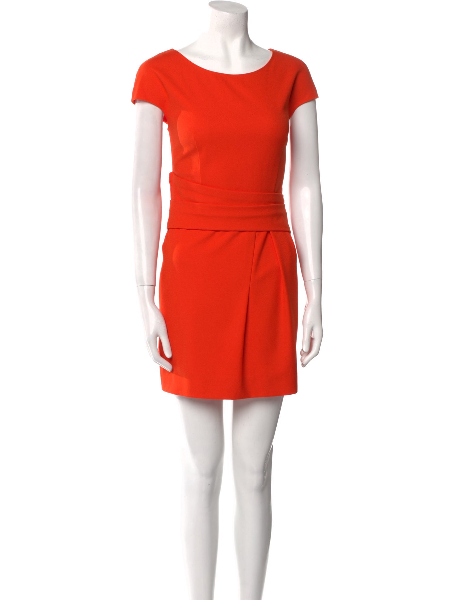 St. Emile Bateau Neckline Mini Dress