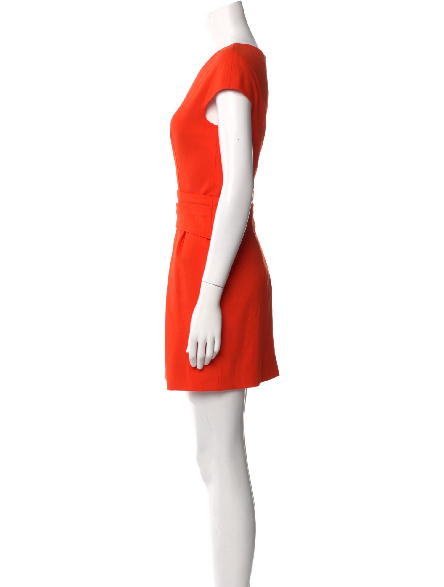 St. Emile Bateau Neckline Mini Dress