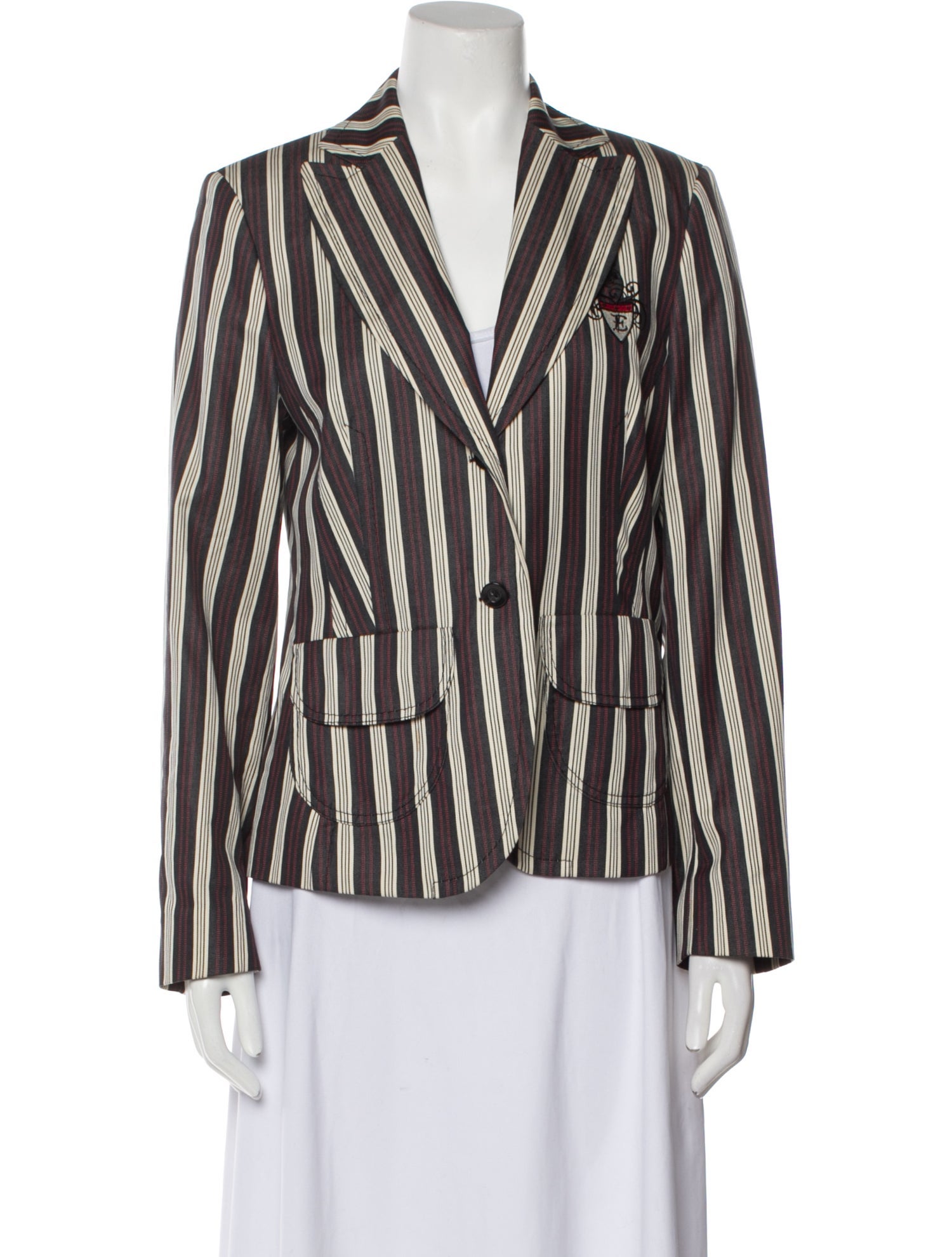 St. Emile Striped Blazer