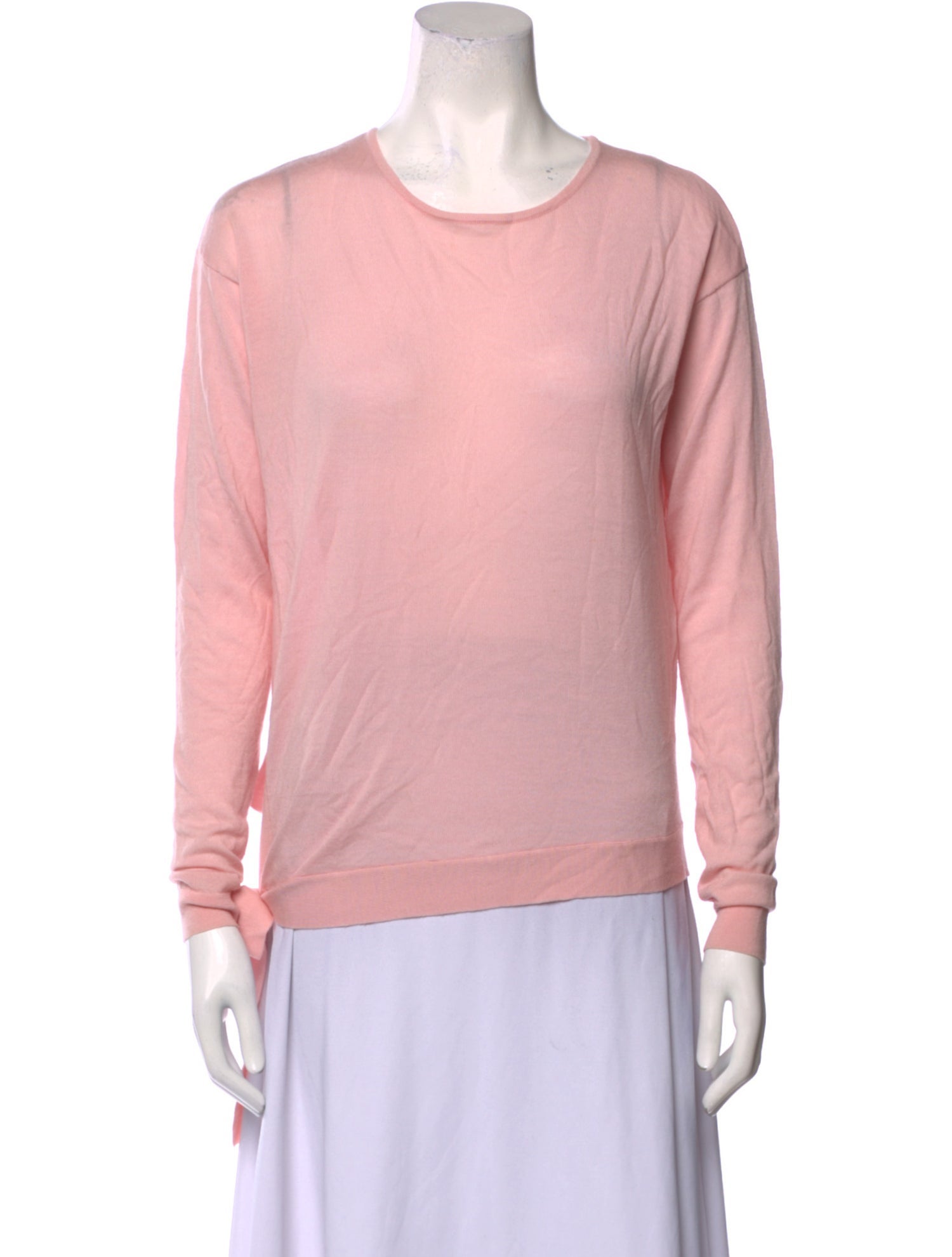 St. Emile Virgin Wool Scoop Neck Sweater