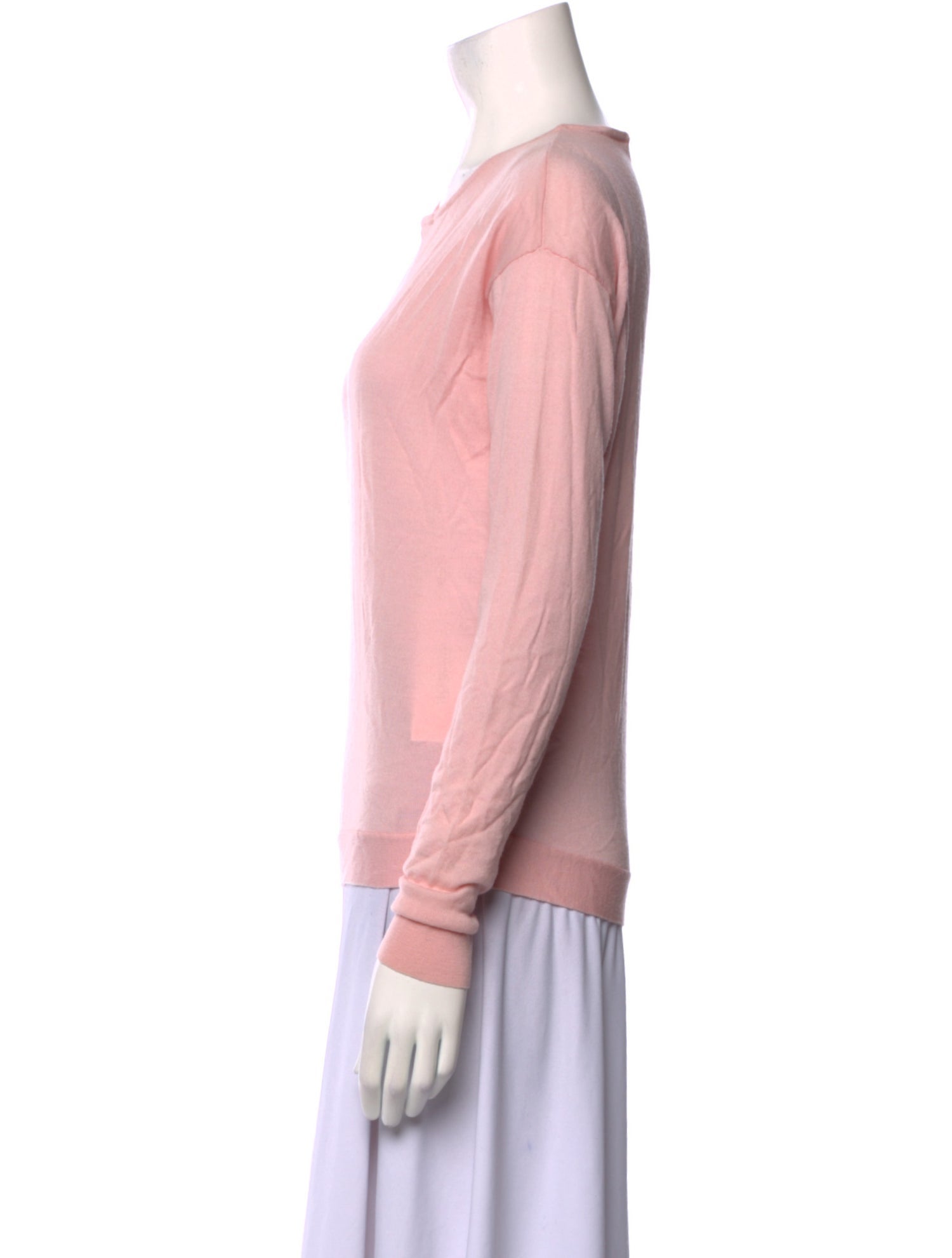 St. Emile Virgin Wool Scoop Neck Sweater
