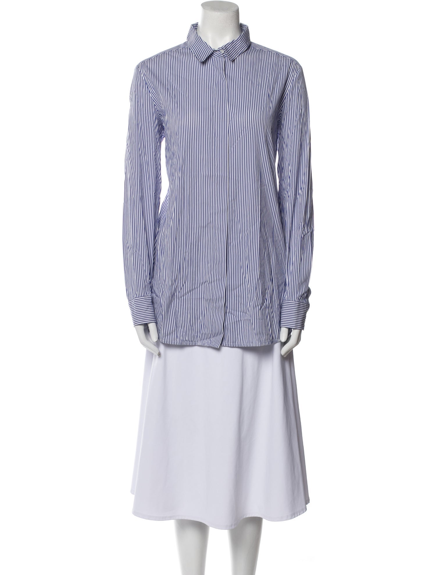 St. Emile Striped Mock Neck Tunic