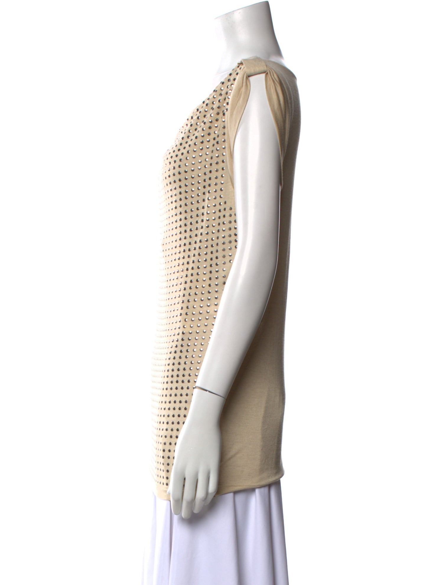 St. Emile Cowl Neck Sleeveless Top