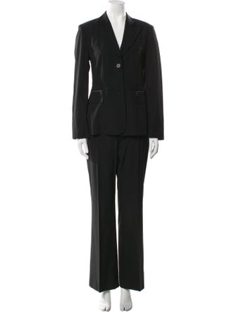 St. Emile Virgin Wool Pantsuit