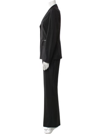 St. Emile Virgin Wool Pantsuit